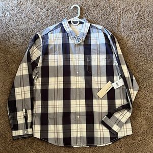Long sleeve button down mens shirt. Size XXL. BRAND NEW, never worn.